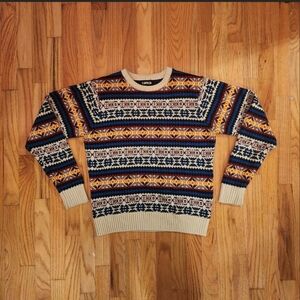 Multicolored Grandpa Sweater